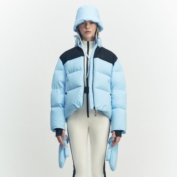 Zara SKI Collection Down Puffer Coat RECCO Technology